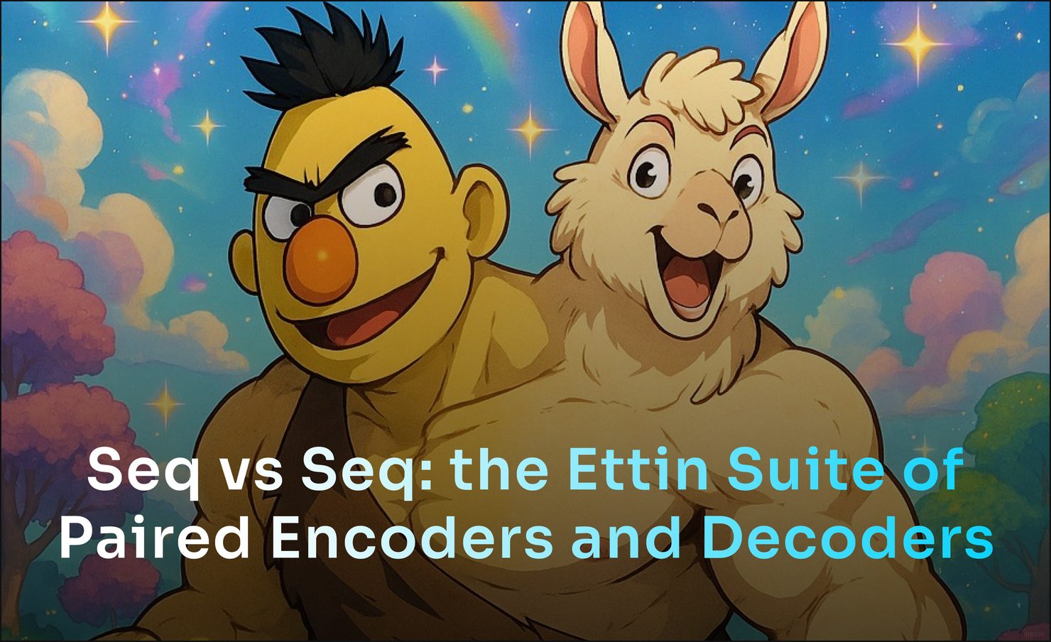 Ettin Suite — Ettin Suite: Параллельные кодировщики и декодировщики SoTA