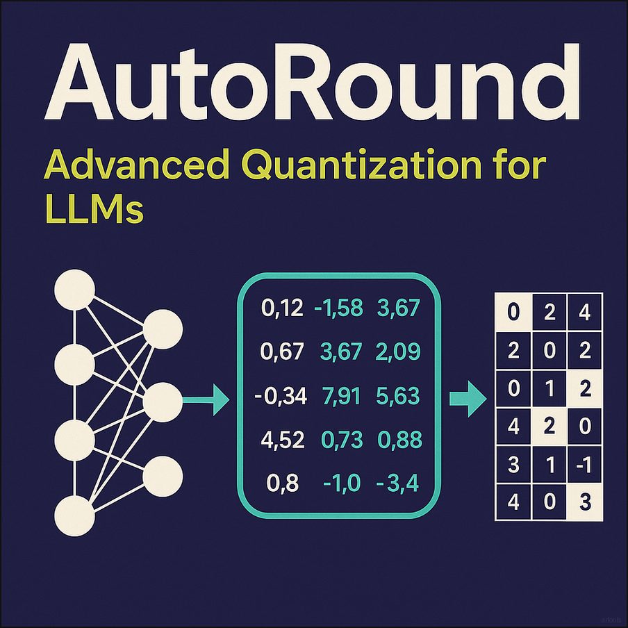 Представляем AutoRound: продвинутая квантование от Intel для LLM и VLM