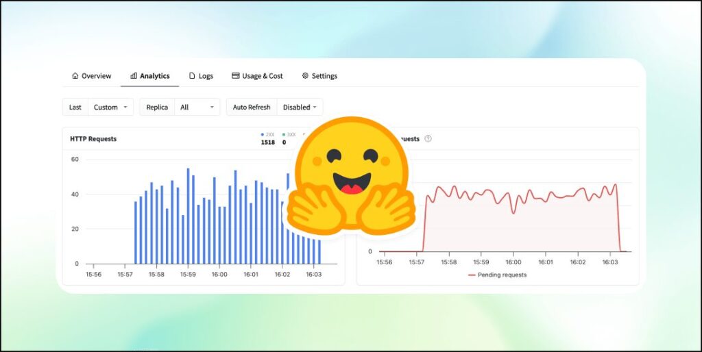 Новые возможности аналитики в Inference Endpoints
