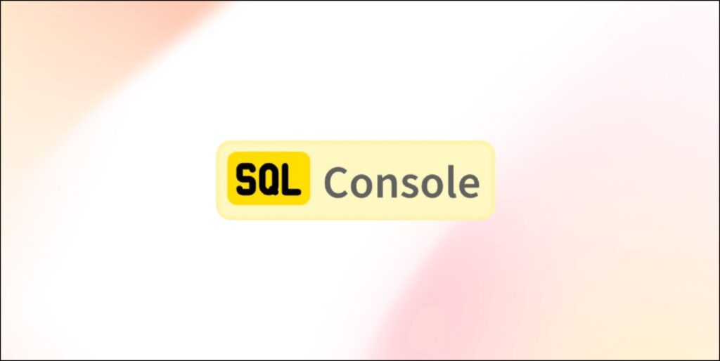 Introducing the SQL Console on Datasets